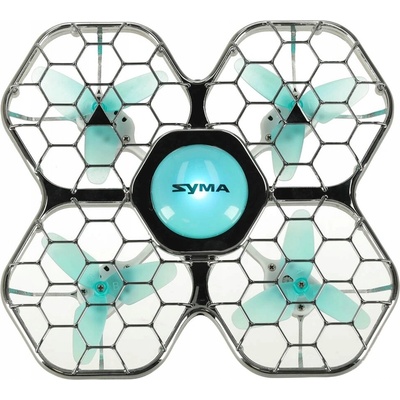 RC dron Syma X26PRO 2.4GHz LED Wi-Fi černý 16 akrobacií vyhýbání se překážkám