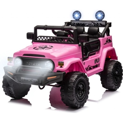 Milly Mally Dětské elektrické autíčko Toyota FJ Cruiser – růžová