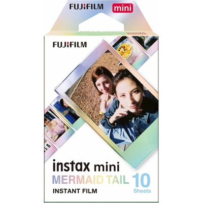 Fujifilm Color film Instax mini MERMAID TAIL 10 fotografií