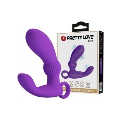 Boss of Toys Pretty Love Cayla Lila Wireless Silicone Anal Vibrator with Remote