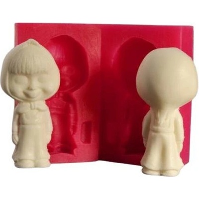 Cesil Silikonová forma Holčička 7,6x3,5cm
