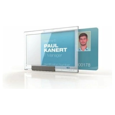 Puzdro na 1 kartu DURABLE PUSHBOX MONO 10ks