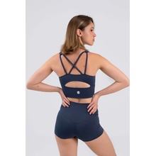 Intermezzo Fitness crop top 6654 modrá