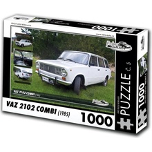 Retro-auta č. 5 VAZ 2102 Combi 1985 1000 dielov