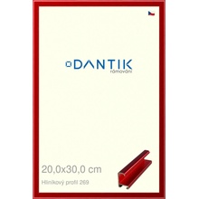 DANTIK rámeček 20 x 30 profil 7269 Červená Trumalin broušená