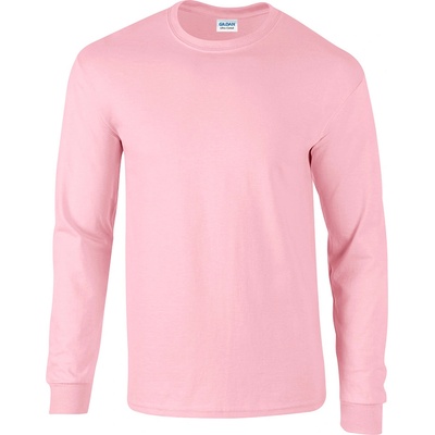 Gildan tričko s dlouhým rukávem Ultra 2400 Light Pink