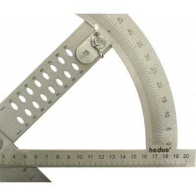 Hedue Měřící úhelník Alfa Mikro 210x450mm m908