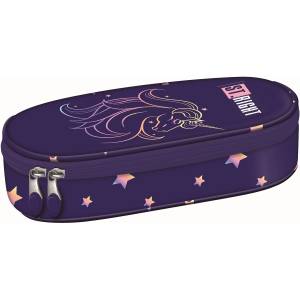 ST.RIGHT Овален несесер St. Right Unicorn Glow - 1 цип (5903235697838)