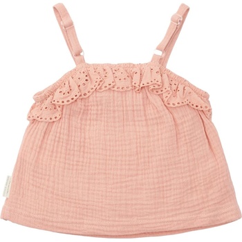 Little Dutch Бебешки муселинов топ Little Dutch - Flower Pink, 80 cm, 9-12 м (CL24021127)
