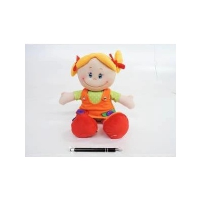 ASKATO Rag doll, 45 cm, cw. motor. pomar. 3+, fol