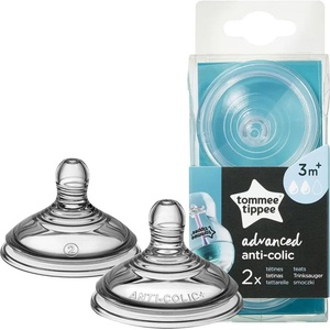 Tommee Tippee Комплект биберони Tommee Tippee - Advanced Anti-Colic+ Medium, 2 капки, 3м+, 2 броя (TT.0007) - ozone