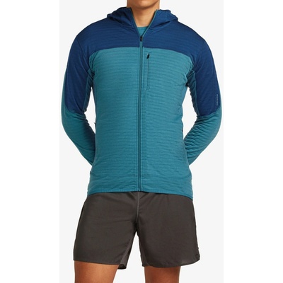 Icebreaker Merino Blend 300 RealFleece Descender LS Zip Men