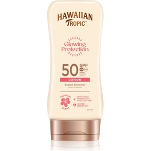 Hawaiian Tropic Glowing Protection Sunscreen Lotion мляко за загар SPF 50 170ml