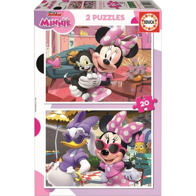 Educa Minnie a Daisy 40-99 dielov 2 x 20 dielov