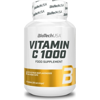BioTech USA Vitamin C 1000 mg 30 tablet