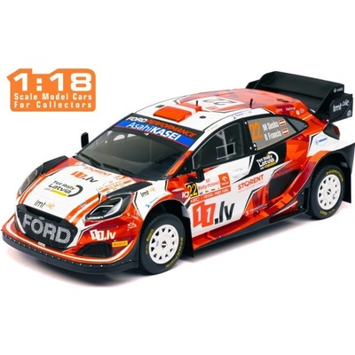 IXO Ford Puma Rally1 Rallye Polen 2024 22 Sesks Francis 1:18