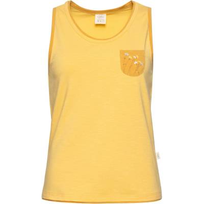 Chillaz Дамски топ Chillaz Women's Karpathos Flower Pocket Top - Yellow - размер 38 (EU) (916-6251-0214)