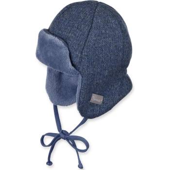 Image 1 of Sterntaler Детска зимна шапка ушанка Sterntaler - За момчета, 47 cm, 9-12 месеца (4601752-366)