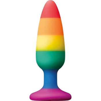 ostatní Анална тапа с вендуза Rainbow Euphoria, голяма