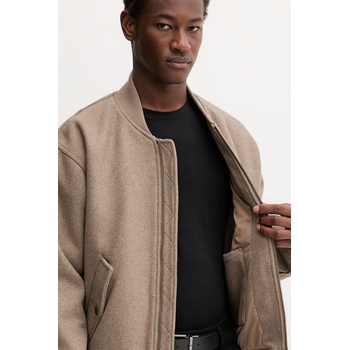 Guess Jeans Бомбър яке с вълна Guess Jeans (M5BL1B.W1482)