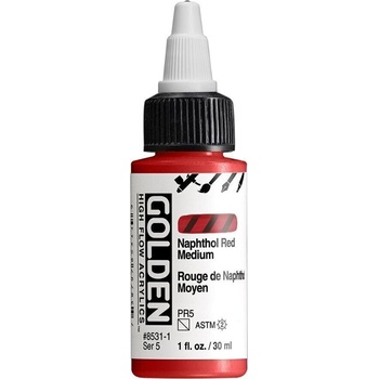 Golden Artist Colors High Flow АКРИЛНА боя Naphthol Red Medium 30 ml 1 бр (0008531-1)