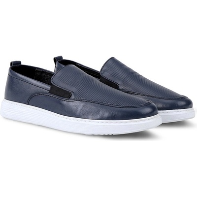 Ducavelli Seon Мъжки обувки от естествена кожа - Тъмно сини 1904 (1085_Тъмносин)