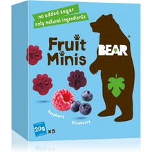 BEAR Fruit Minis jahoda a jablko 5x20 g