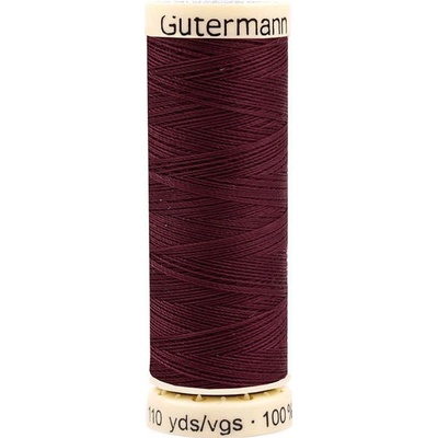 Prima-obchod Polyesterové nitě návin 100 m Gütermann univerzální, barva 130 Zinfandel