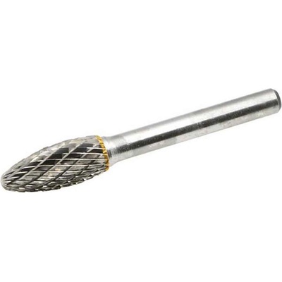 Technická fréza oválna predĺžená 10 x 25 mm, dĺžka 66 mm, stopka 6 mm, GEKO