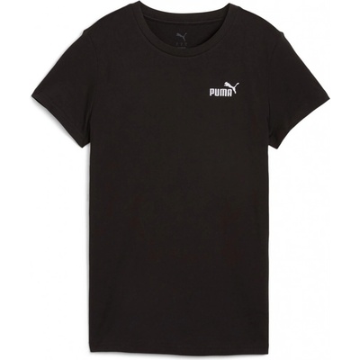 PUMA Dámske Tričko s krátkym rukávom ESS SMALL NO. 1 LOGO TEE 68237201 Čierna