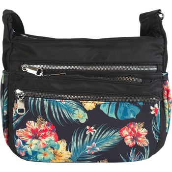 Черна чанта от текстил - Gian