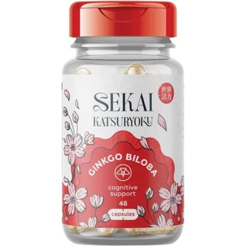 Sekai Katsuryoku Ginkgo Biloba 500 mg [48 капсули]