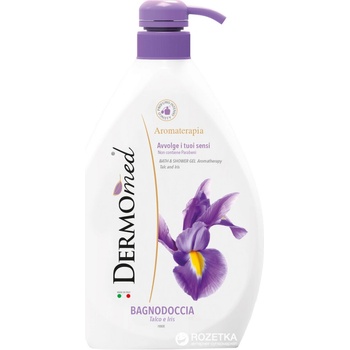 Dermomed sprchový gél s dávkovačom Talco e Iris 1 l