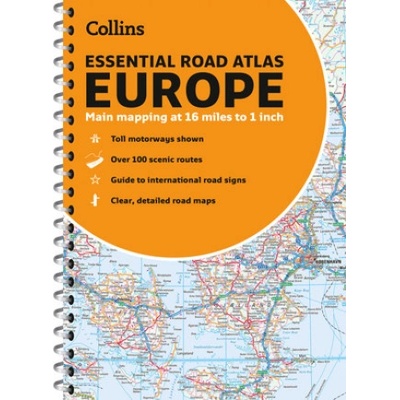 Collins Essential Road Atlas Europe