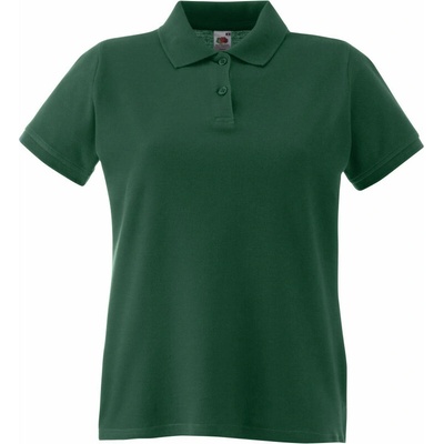 Fruit of the Loom Polokošile Lady-Fit Premium Polo krátký rukáv dámská COT-16303004000 Růžová světlá
