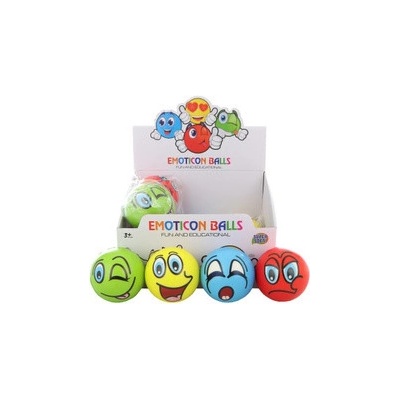 Míček s obličejem 12/bal