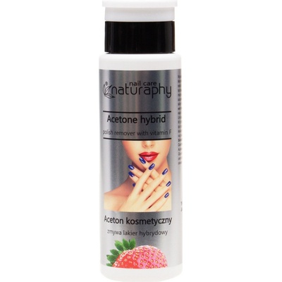 Naturaphy Odlakovač na nechty s acetónom jahoda 200 ml