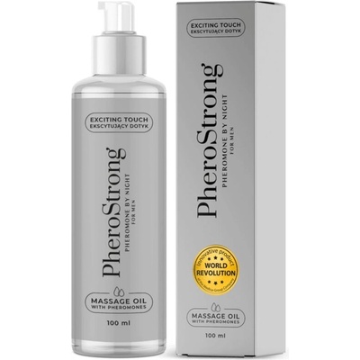 Pherostrong Масажно олио pherostrong - massage oil by night for men 100 ml