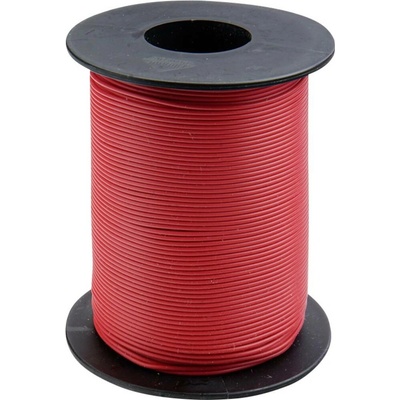 Donau Elektronik 105-0-100 1 x 0.20 mm², červená, 100 m