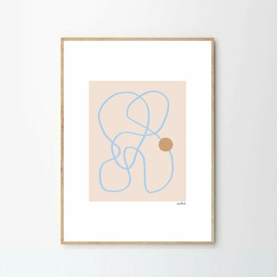 Moikka Plagát Play by Ästhet 50x70