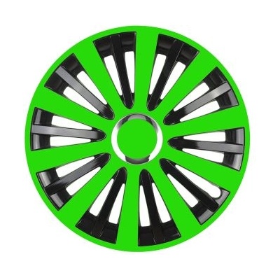 Тасове за джанти Falcon зелено / черно - 16