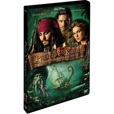 Piráti z Karibiku Truhla mrtvého muže DVD
