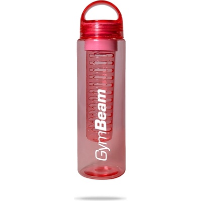 GymBeam Спортна бутилка с инфузер All-Pink 700 ml