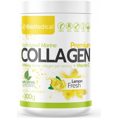 BioMedical Collagen Premium citrón 300 g