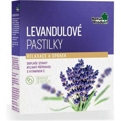 Naturprodukt Šalvějové pastilky 20ks