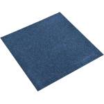 vidaXL Килим 20 бр. Тъмен син 50 x 50 cm 100% Полипропилен (42046750)