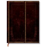 Paperblank Book Co Old Lthr, Black Moroc, Ult, Lin | Paperblanks