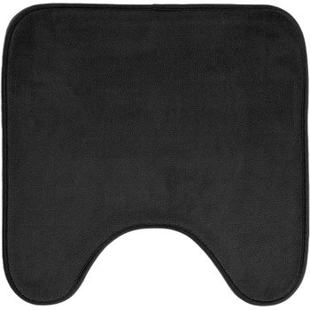 douceur d'intérieur Черен килим за баня WC 45x45 cm Vitamine - douceur d'intérieur (6GMB268NR)