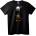NOONEBRAND Тениска FNAF череп и Freddy - 7XL, Black