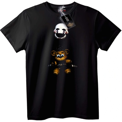 NOONEBRAND Тениска FNAF череп и Freddy - 7XL, Black